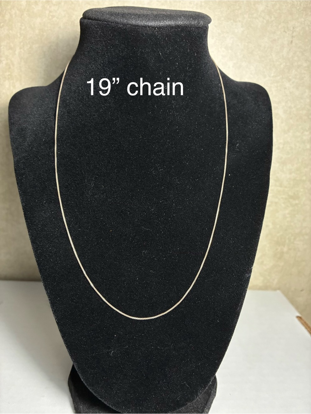 .75 mm 925 Sterling Silver 19” Box Chain Necklace